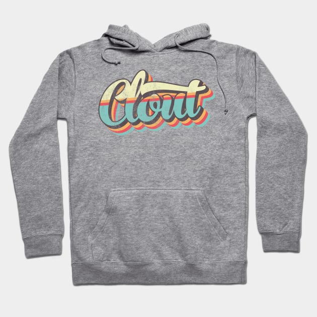 Clout 70's Retro Hoodie by BeyondTheDeck